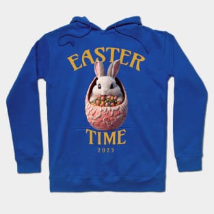 Cute Easter Bunny Design Hoodie